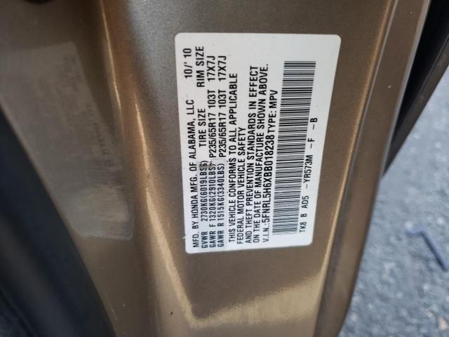 Photo 14 from auction – 2011 HONDA ODYSSEY EX with VIN 5FNRL5H6XBB018238