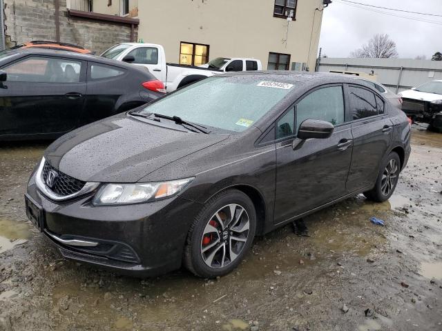 HONDA CIVIC EX 2014 with VIN 2HGFB2F8XEH557774 - Photo from auction