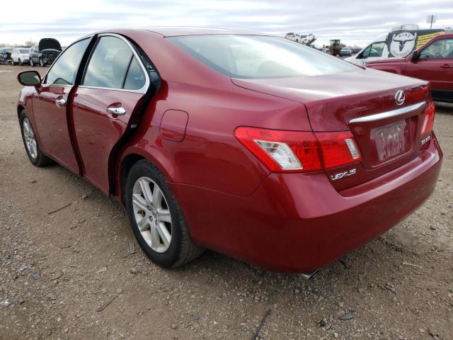 Photo 2 from auction – 2009 LEXUS ES 350 with VIN JTHBJ46G792287564