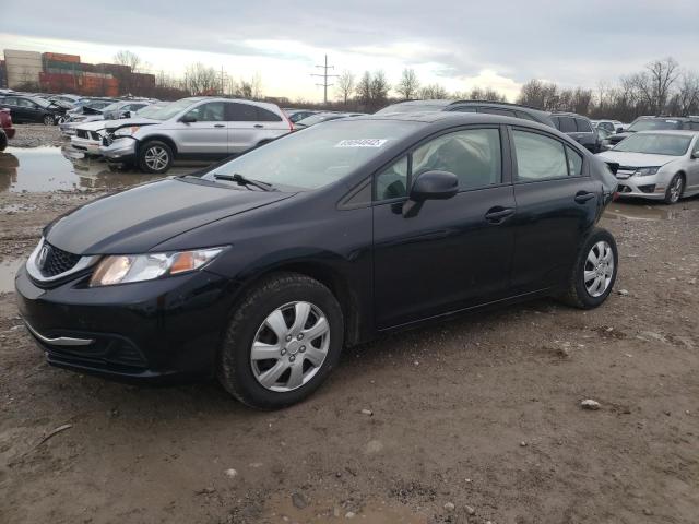 Photo 1 from auction – 2013 HONDA CIVIC LX with VIN 2HGFB2F58DH513793