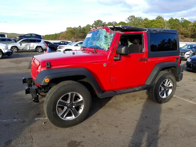 JEEP WRANGLER S 2014 with VIN 1C4AJWAG2EL113874 - Photo from auction