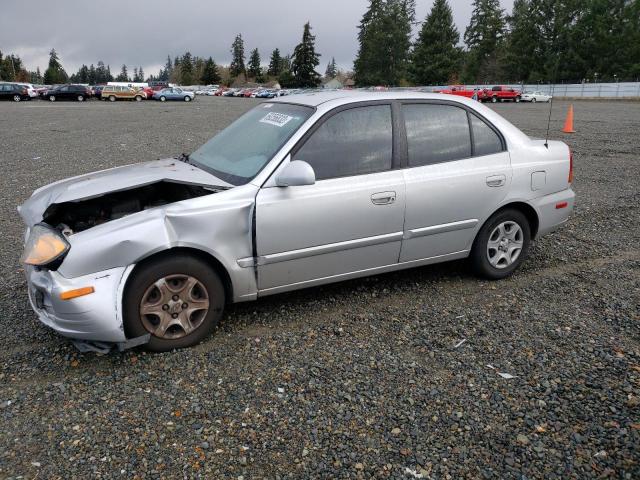 HYUNDAI ACCENT GL 2004 with VIN KMHCG45C34U551875 - Photo from auction