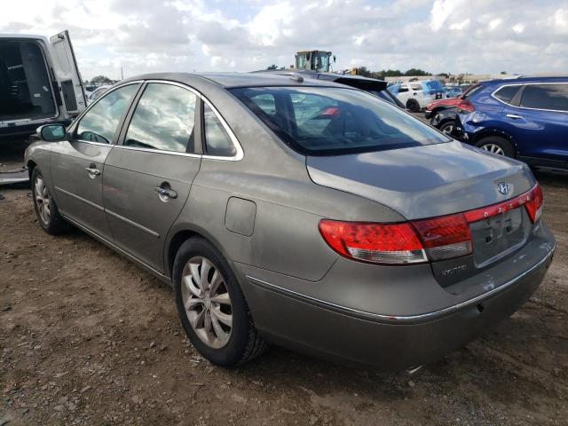 Photo 2 from auction – 2008 HYUNDAI AZERA SE with VIN KMHFC46F18A318327