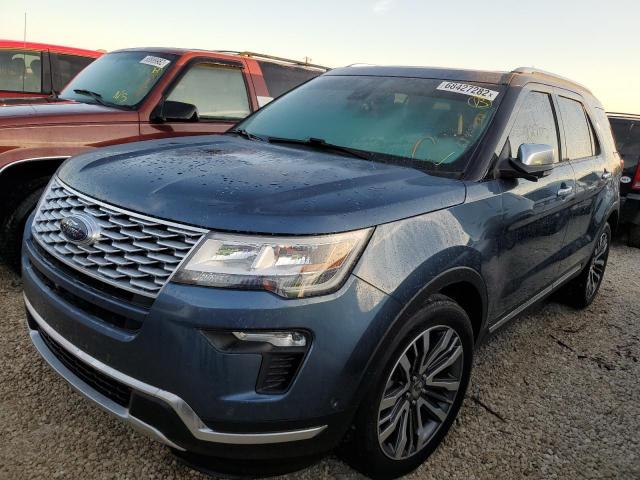 FORD EXPLORER P 2019 with VIN 1FM5K8HT4KGA21257 - Photo from auction