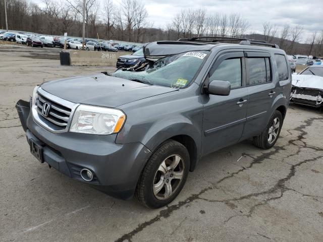 HONDA PILOT EXL 2012 with VIN 5FNYF4H61CB084644 - Photo from auction