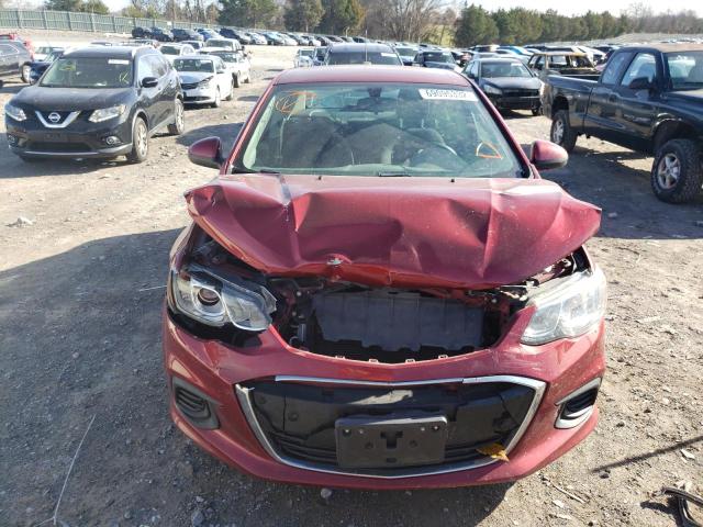 Photo 5 from auction – 2017 CHEVROLET SONIC LT with VIN 1G1JD5SH7H4117094