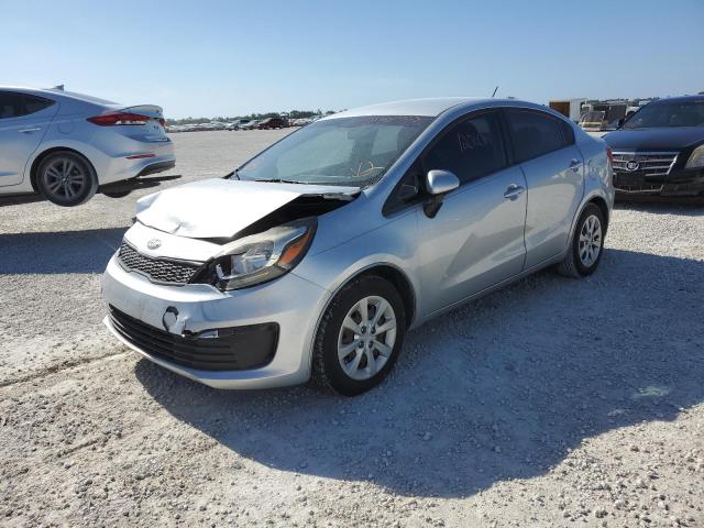 KIA RIO LX 2016 with VIN KNADM4A37G6699346 - Photo from auction