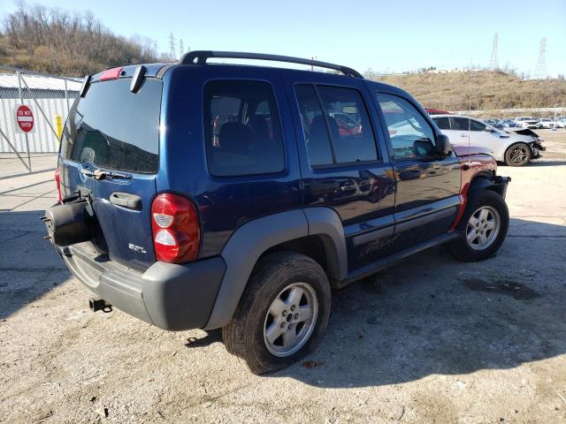 Photo 3 from auction – 2005 JEEP LIBERTY SP with VIN 1J4GL48K05W632210