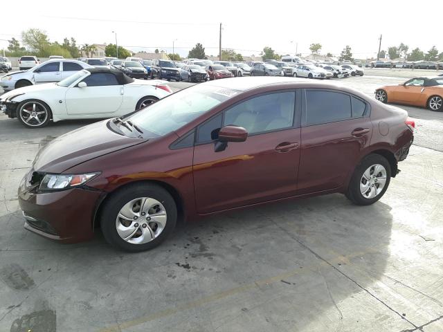 HONDA CIVIC LX 2015 with VIN 19XFB2F55FE093052 - Photo from auction