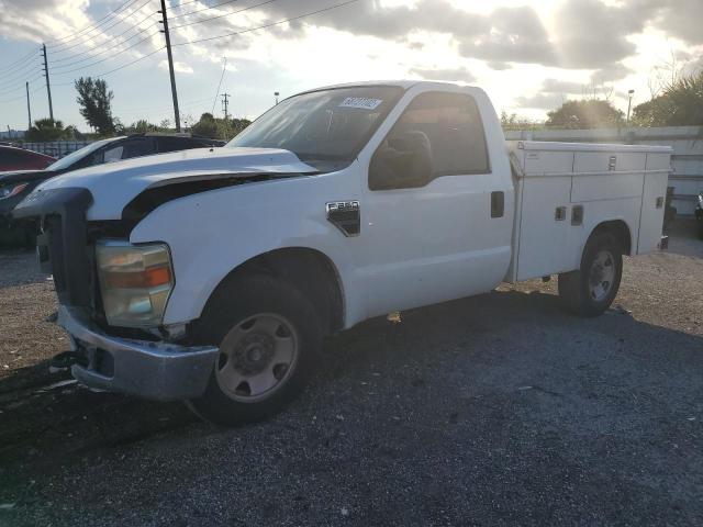 FORD F250 SUPER 2008 with VIN 1FDNF205X8EE63429 - Photo from auction