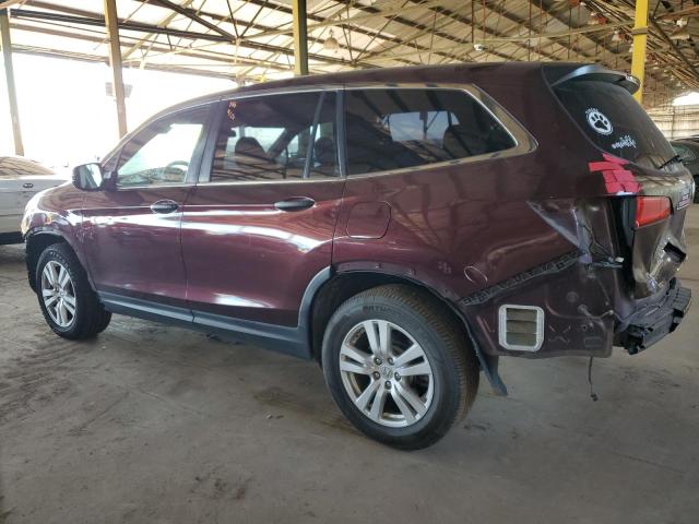 Photo 2 from auction – 2016 HONDA PILOT LX with VIN 5FNYF5H17GB010516