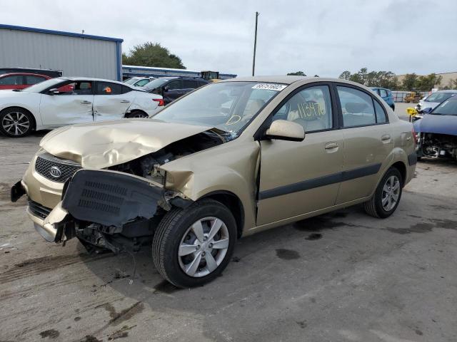 KIA RIO BASE 2009 with VIN KNADE223396553724 - Photo from auction