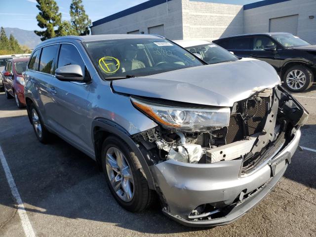 Photo 4 from auction – 2015 TOYOTA HIGHLANDER with VIN 5TDYKRFH7FS066453