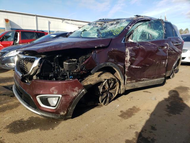 KIA SORENTO EX 2018 with VIN 5XYPHDA51JG382947 - Photo from auction