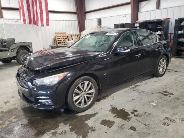 INFINITI Q50 BASE 2014 with VIN JN1BV7AR6EM683048 - Photo from auction