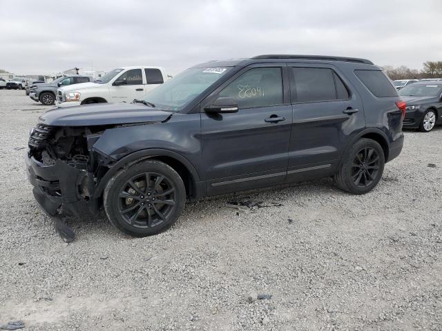 FORD EXPLORER X 2017 with VIN 1FM5K7D82HGD40354 - Photo from auction