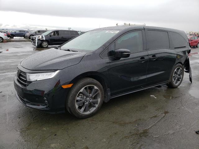 Photo 1 from auction – 2022 HONDA ODYSSEY EL with VIN 5FNRL6H92NB044482