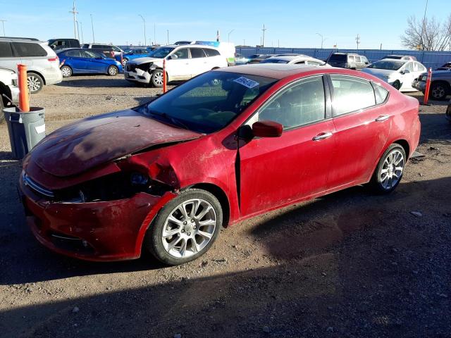 DODGE DART LIMIT 2013 with VIN 1C3CDFCA0DD317613 - Photo from auction