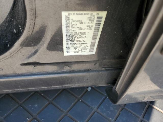 Photo 14 from auction – 2005 NISSAN ARMADA SE with VIN 5N1AA08A75N708444
