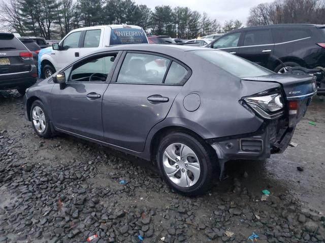 Photo 2 from auction – 2014 HONDA CIVIC LX with VIN 2HGFB2F40EH004886