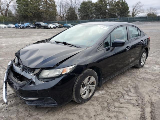 Photo 1 from auction – 2014 HONDA CIVIC LX with VIN 19XFB2F51EE014636