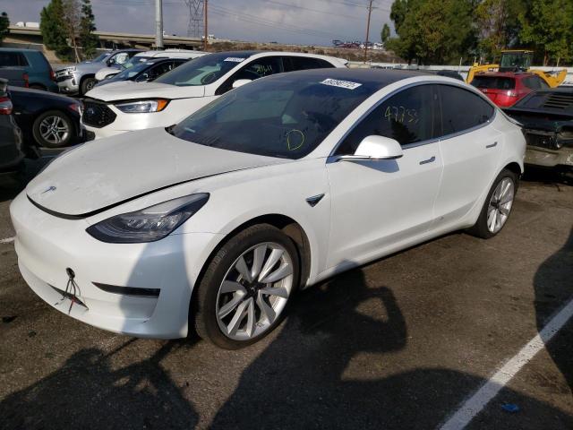 TESLA MODEL 3 2020 with VIN 5YJ3E1EB0LF628421 - Photo from auction