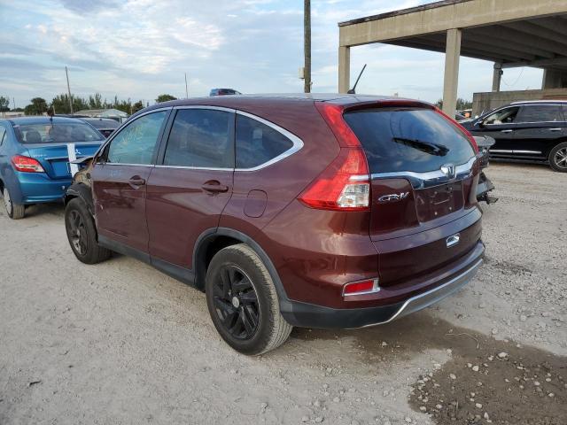 Photo 2 from auction – 2016 HONDA CR-V EX with VIN 3CZRM3H50GG706396