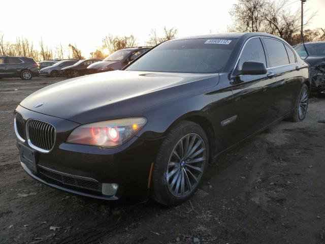 BMW 740 LI 2011 with VIN WBAKB4C55BC392733 - Photo from auction