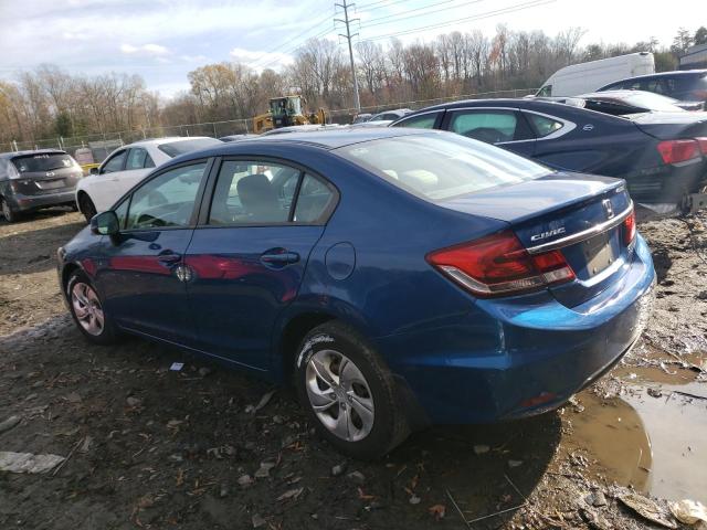 Photo 2 from auction – 2013 HONDA CIVIC LX with VIN 2HGFB2F51DH567887