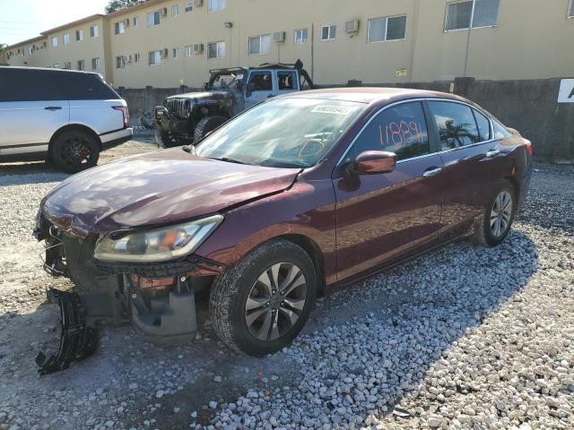 Photo 1 from auction – 2014 HONDA ACCORD LX with VIN 1HGCR2F37EA243128
