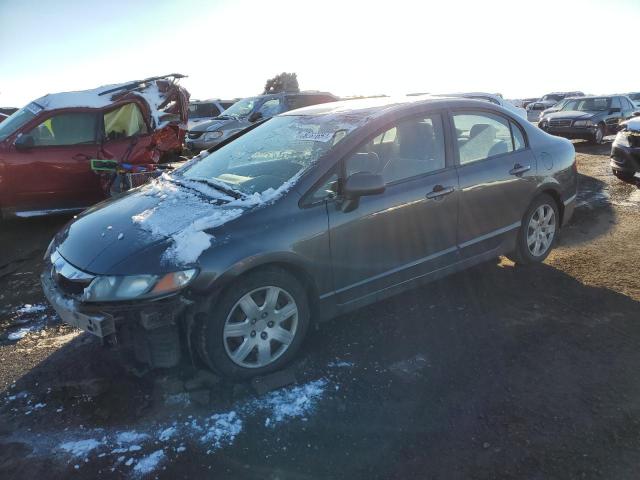 HONDA CIVIC LX 2010 with VIN 19XFA1F56AE001520 - Photo from auction