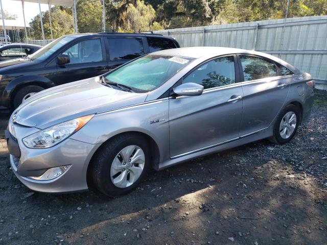 HYUNDAI SONATA 2015 with VIN KMHEC4A45FA137312 - Photo from auction