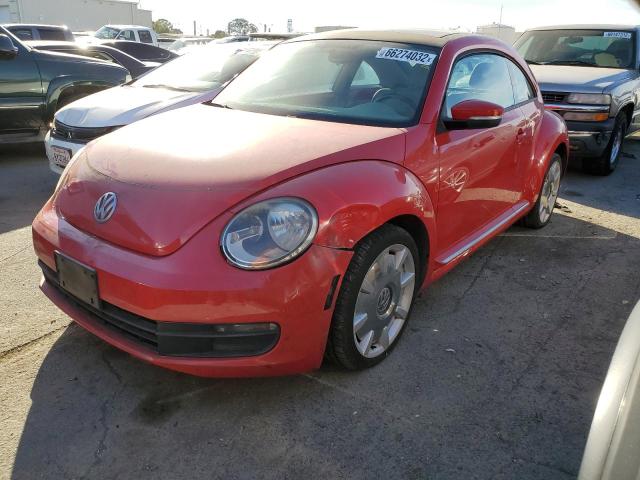 VOLKSWAGEN BEETLE 2013 with VIN 3VWJP7ATXDM614040 - Photo from auction