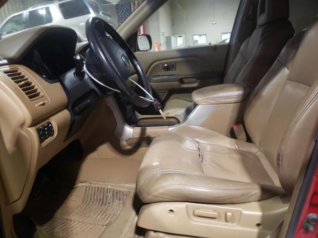 Photo 7 from auction – 2005 HONDA PILOT EXL with VIN 5FNYF18555B004724