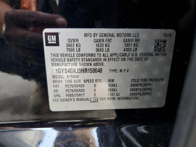 Photo 14 from auction – 2017 CADILLAC ESCALADE E with VIN 1GYS4GKJ3HR150648