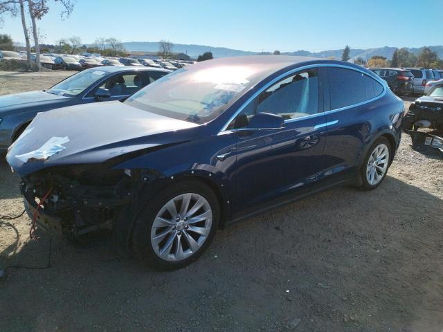 TESLA MODEL X 2018 with VIN 5YJXCAE28JF136420 - Photo from auction