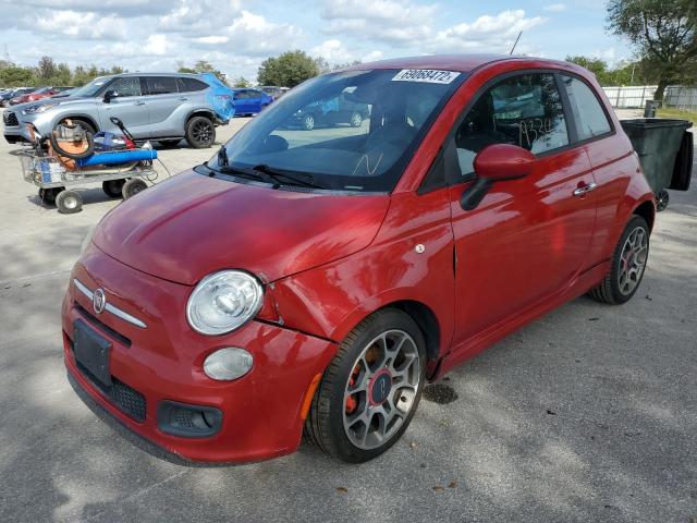 Photo 1 from auction – 2013 FIAT 500 SPORT with VIN 3C3CFFBRXDT608745