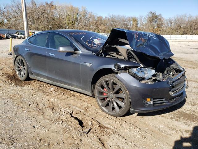 Photo 4 from auction – 2014 TESLA MODEL S with VIN 5YJSA1H23EFP63818