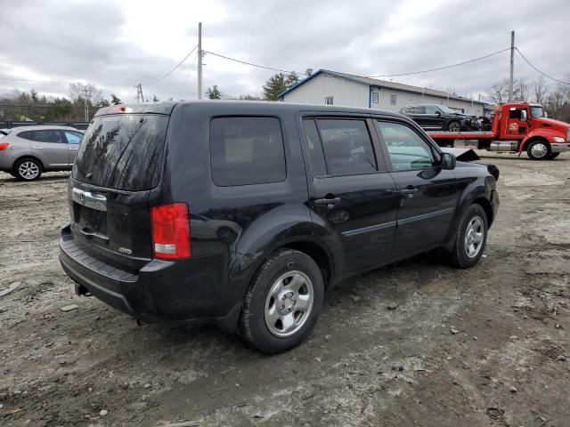 Photo 3 from auction – 2011 HONDA PILOT LX with VIN 5FNYF4H28BB006566