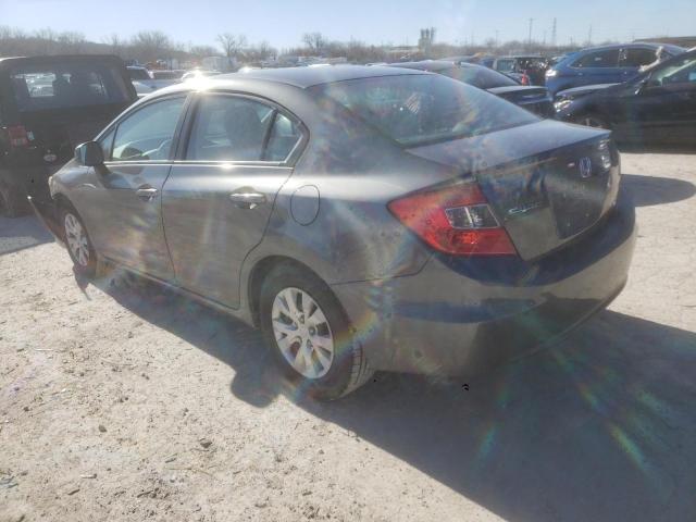 Foto 2 de la subasta – 2012 HONDA CIVIC LX con VIN 19XFB2F55CE098764