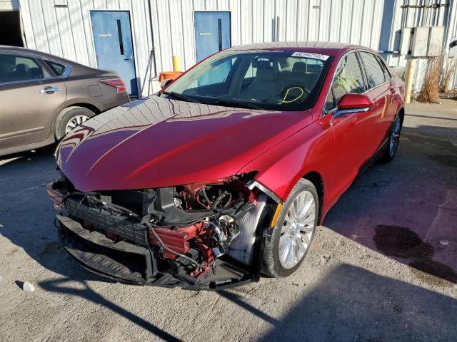 LINCOLN MKZ 2016 with VIN 3LN6L2G90GR616899 - Photo from auction
