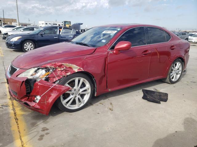 LEXUS IS 250 2008 with VIN JTHBK262885070432 - Photo from auction
