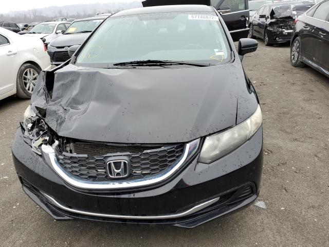 Photo 5 from auction – 2014 HONDA CIVIC LX with VIN 19XFB2F51EE221690