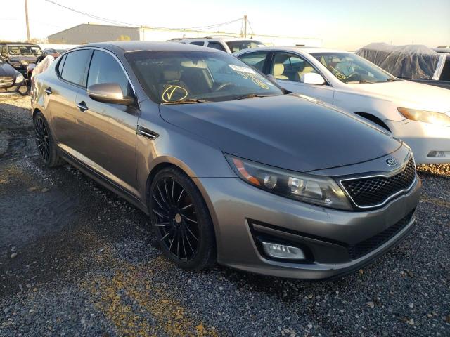 KIA OPTIMA LX 2014 with VIN 5XXGM4A77EG318032 - Photo from auction