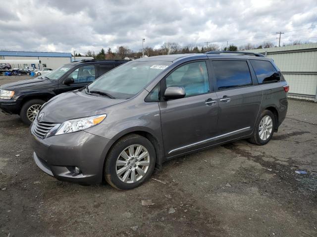 TOYOTA SIENNA XLE 2017 with VIN 5TDDZ3DC8HS166420 - Photo from auction