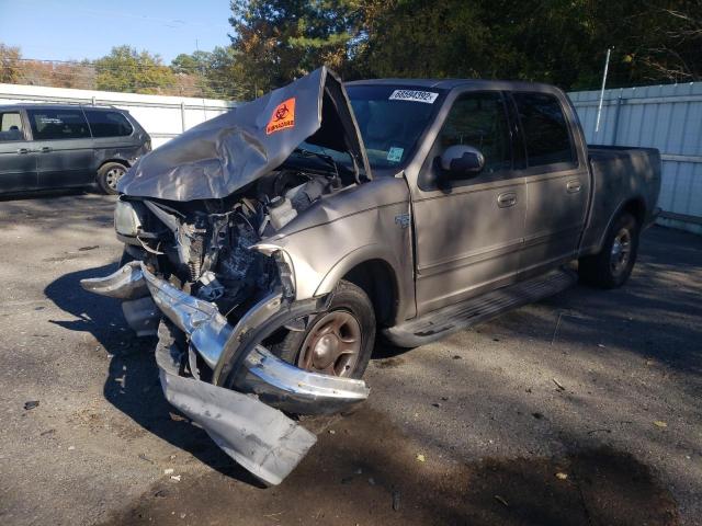 FORD F150 SUPER 2002 with VIN 1FTRW07L02KB50588 - Photo from auction