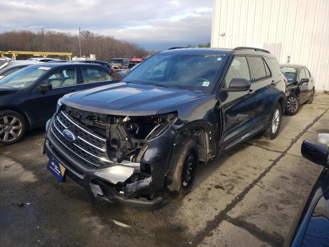 FORD EXPLORER X 2020 with VIN 1FMSK8DH0LGB13830 - Photo from auction