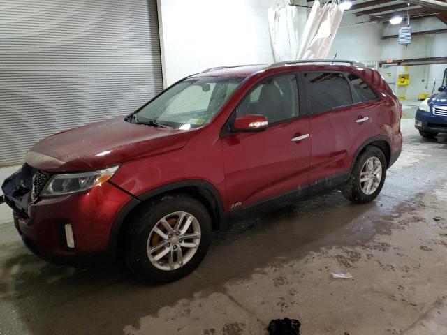 KIA SORENTO LX 2014 with VIN 5XYKTDA64EG471418 - Photo from auction