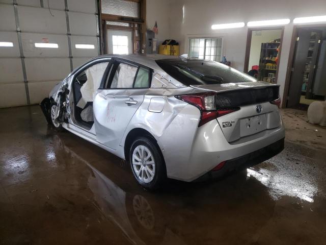 Photo 2 from auction – 2019 TOYOTA PRIUS with VIN JTDKARFU5K3073533