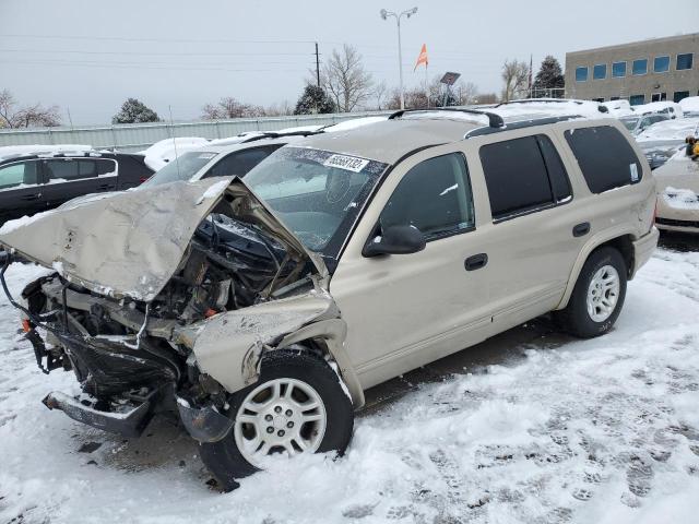 DODGE DURANGO SL 2003 with VIN 1D4HS48N63F562266 - Photo from auction